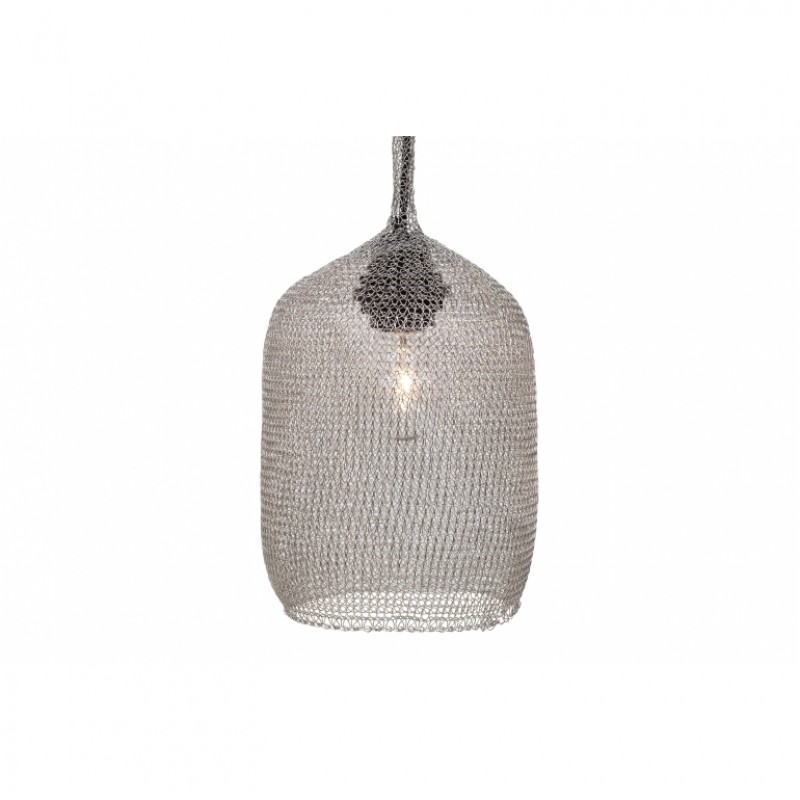 LAMP SHADE WIRE SILVER - HANGING LAMPS